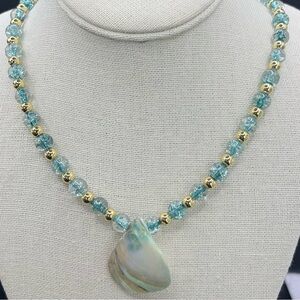Beaded Shell Necklace